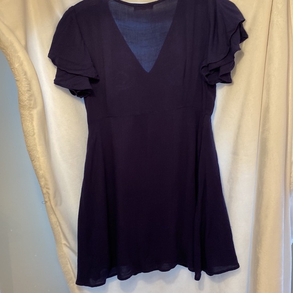 Women's Navy Blue Mini Dress Size Medium - Picture 2 of 4